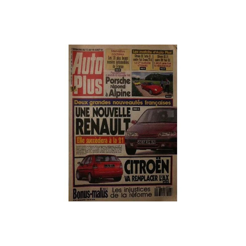 Auto Plus N° 153 : Une nouvelle renault X 56 - Citroën va...