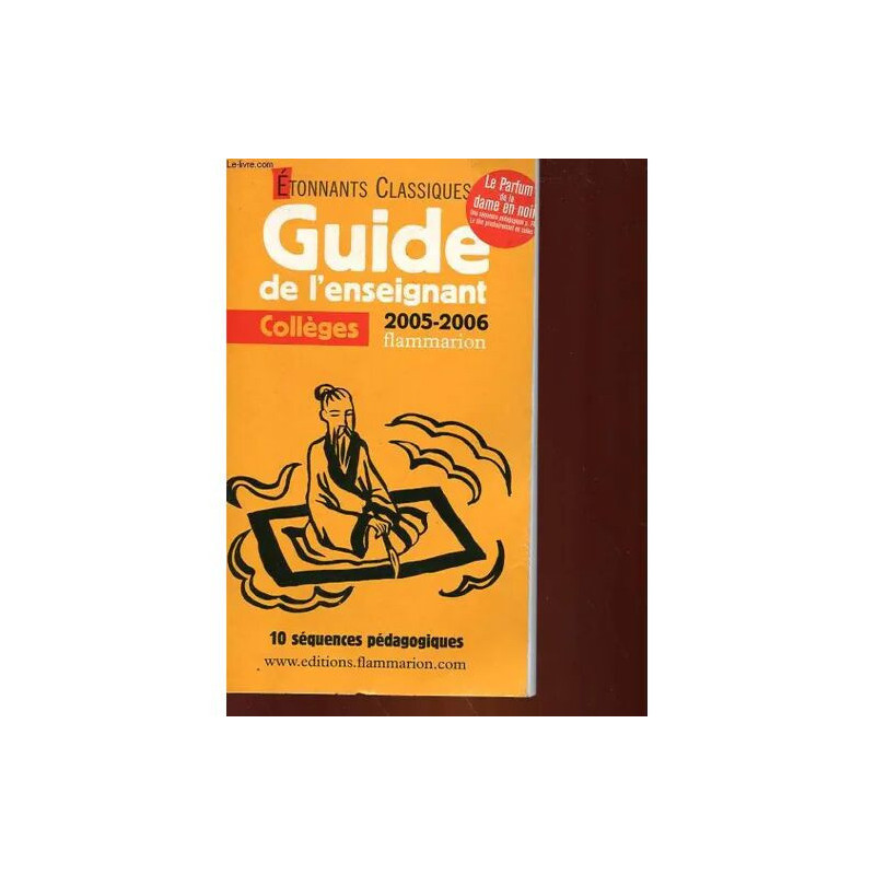 Guide De L'enseignant Colleges 2005 - 2006