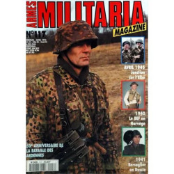 ARMES MILITARIA MAGAZINE N° 117 DU 01/04/1995 - AVRIL 1945 -...