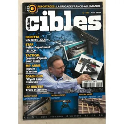 CIBLES 481 BERRETTA U22 NEOS 22 LR STAR POLICE DEPARTEMENT...