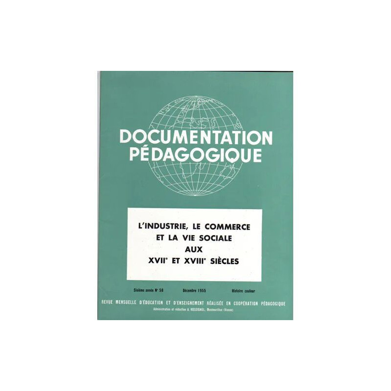 DOCUMENTATION PéDAGOGIQUE N°58