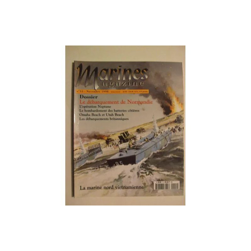 marines magazine novembre 1998 N° 15 : le debarquement de...