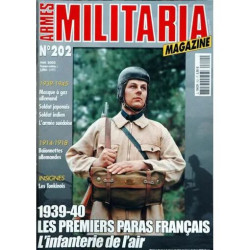 ARMES MILITARIA MAGAZINE N° 202 DU 01/05/2002 - 1914-18 -...