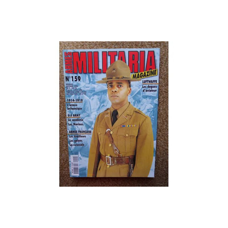 Armes Militaria magazine n°159 de octobre 1998