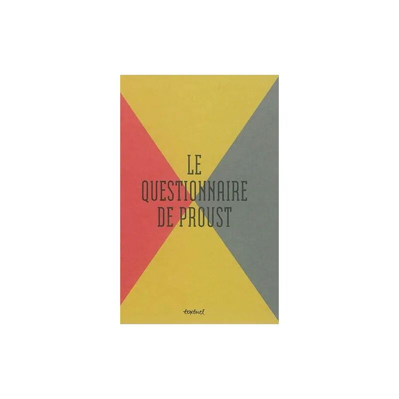 Le Questionnaire De Proust