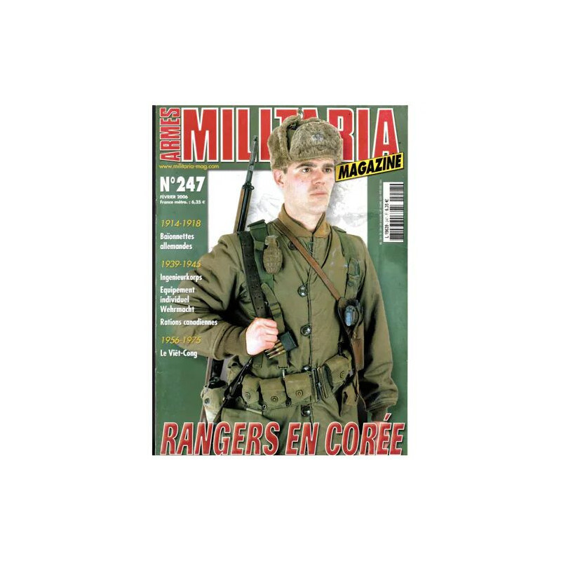 Armes Militaria Magazine N°247 : Rangers en Corée - 1914 18...