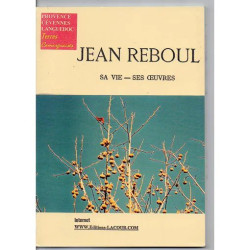 JEAN REBOUL SA VIE SES OEUVRES