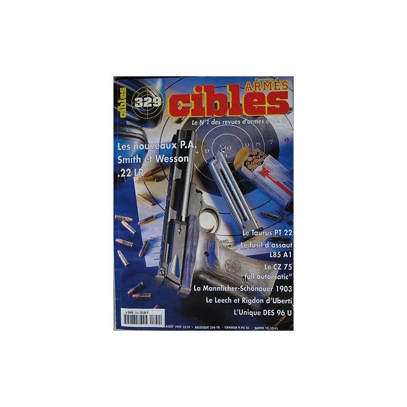 Cibles n° 329 N° 329 : Smith et wesson 22lr