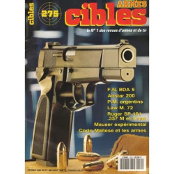 L'Amateur d'Armes CIBLES N° 275 : F.N. BDA 9 - Airstar 200 - P.M....