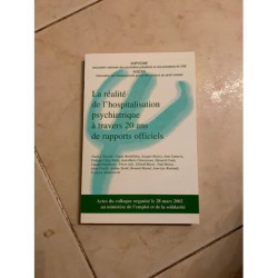 LA REALITE DE L'HOSPITALISATION PSYCHIATRIQUE A TRAVERS 20 ANS DE...