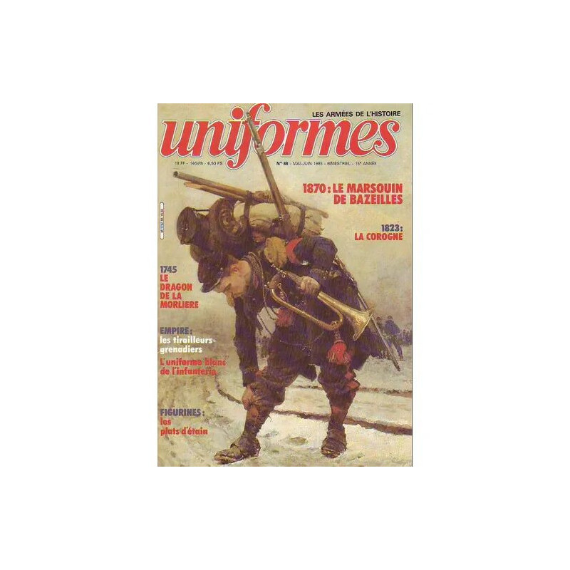 uniformes. les armées de l'histoire N° 88