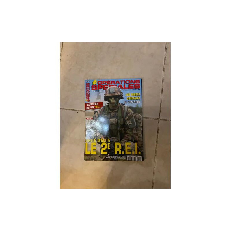 OPERATIONS SPECIALES DEFENSE ARMEMENT N°7 2EME REI FS DE L'US NAVY...