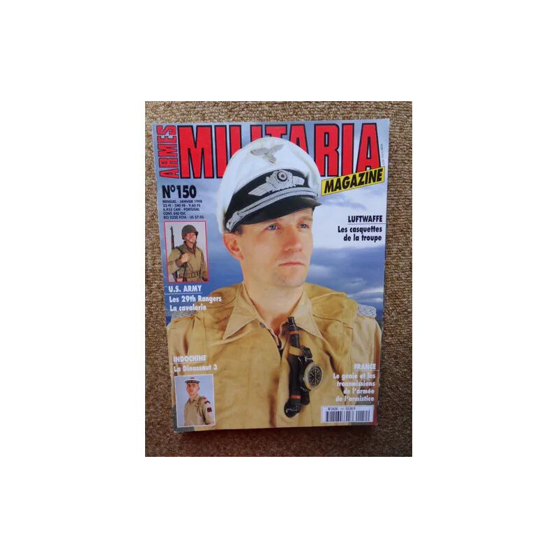 Armes militaria magazine n°150 de janvier 1998