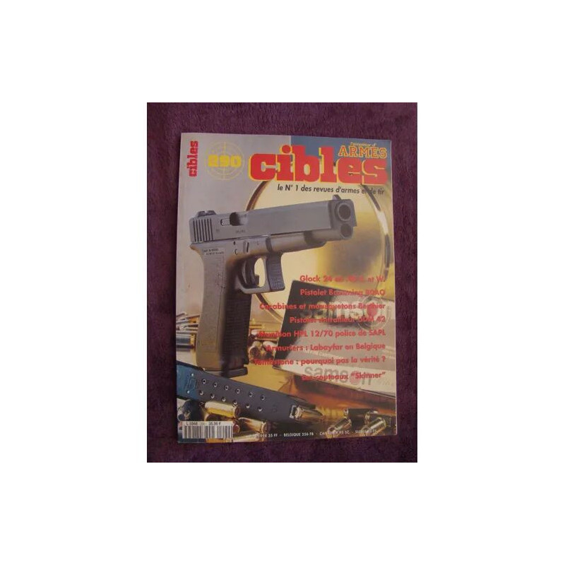 CIBLES L'AMATEUR D'ARMES N° 290 HOLSTER DANOIS BERGMANN BAYARD...