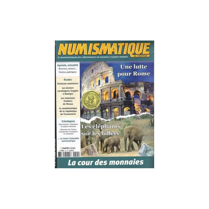 Numismatique et Change N°441 : Rome / Eléphants/Monnaie/Meaux/Bourges
