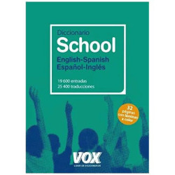 Diccionario school English-Spanish español-inglés