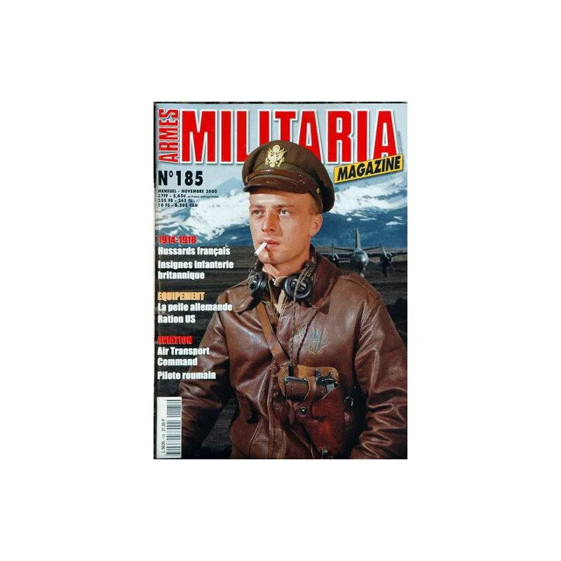 Armes Militaria Magazine N° 185 Du 01/11/2000