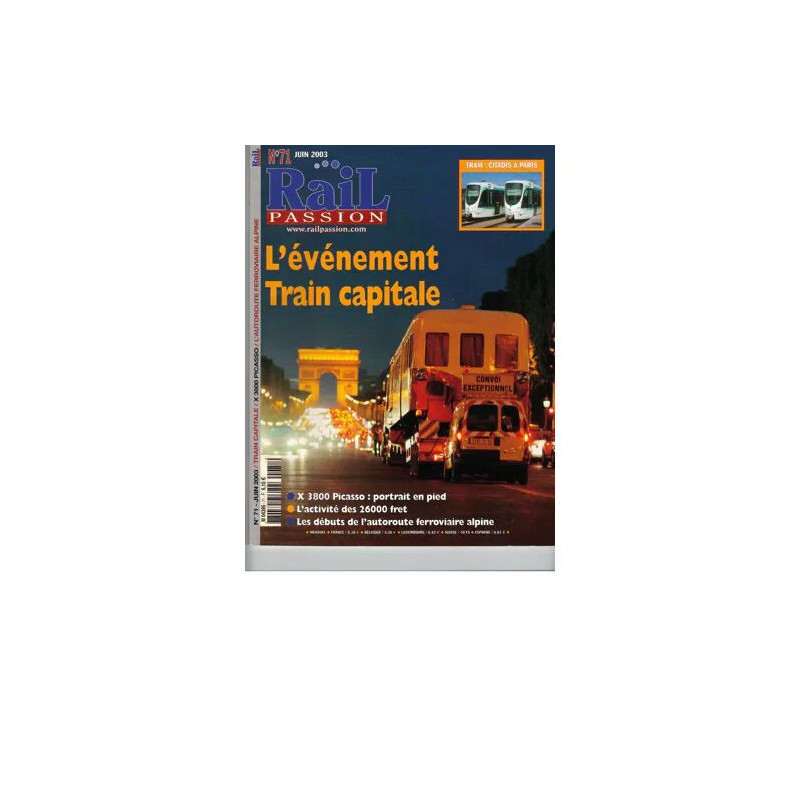 Rail Passion N° 71 Du 01/06/2003