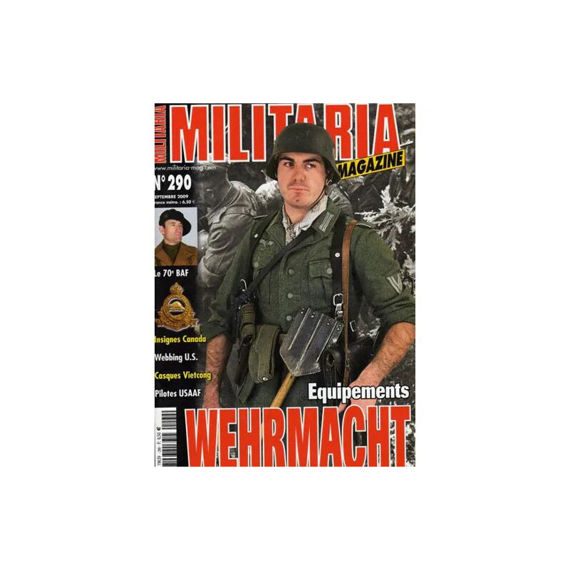 Militaria magazine N° 290 : equipements wehrmacht