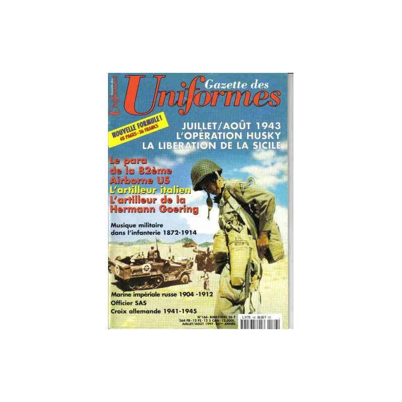 GAZETTE DES UNIFORMES N° 166