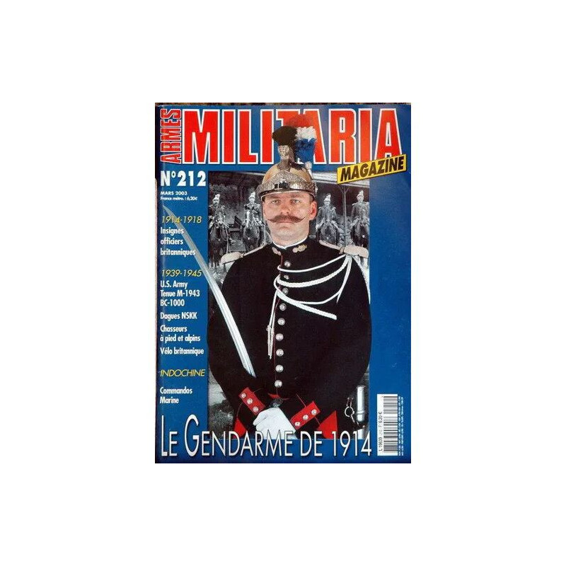 Armes Militaria Magazine N° 212 Du 01/03/2003
