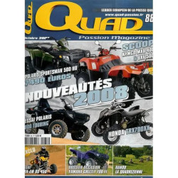quad passion magazine N° 88 : nouveautés 2008