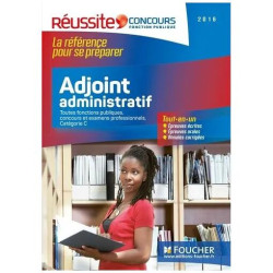 Adjoint Administratif Catégorie C - Toutes Fonctions Publiques...