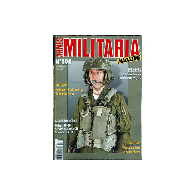 Armes Militaria Magazine N° 199 Du 01/02/2002