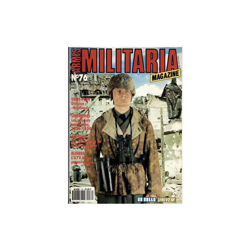 Armes Militaria Magazine N°76 : Division "Nordland" - Les...