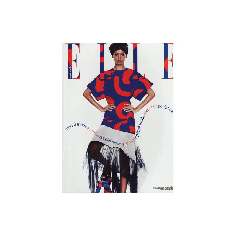 Elle / 28-02-2014 n°3557 : emmanuelle devos (3p) - angel haze (2p)...