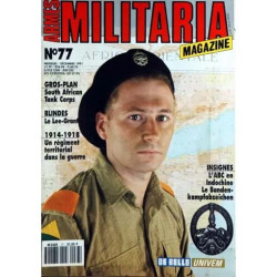 ARMES MILITARIA MAGAZINE N° 77 DU 01/12/1991 - SOUTH AFRICAN -...