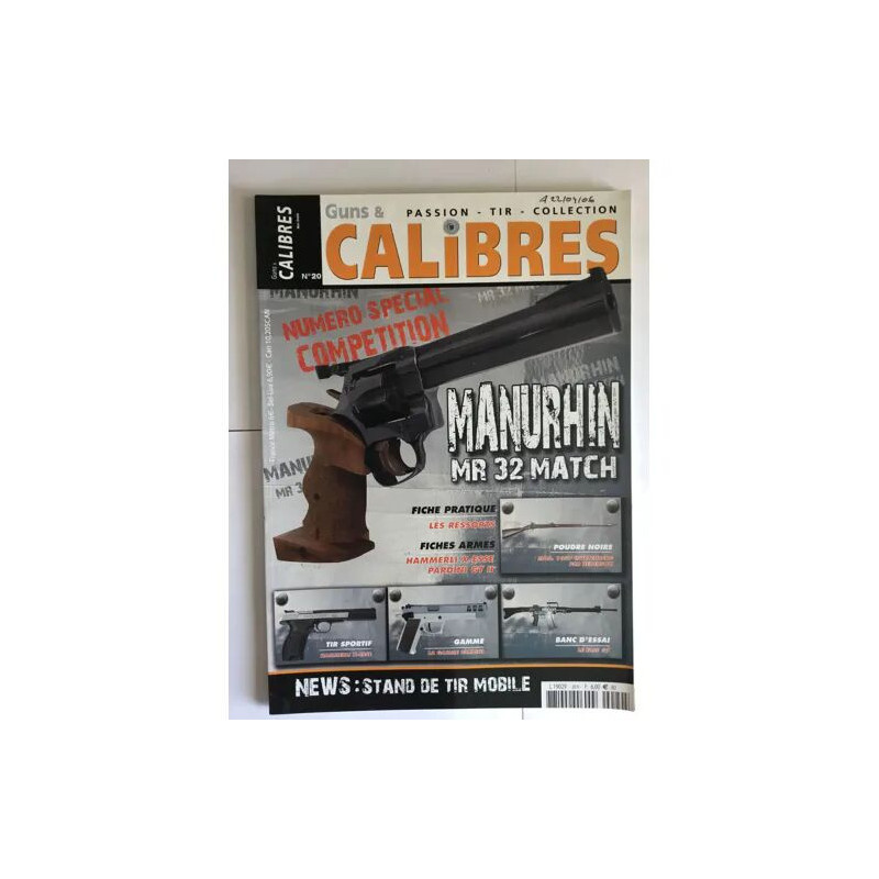 Magazine collection guns et calibre numéro 20...