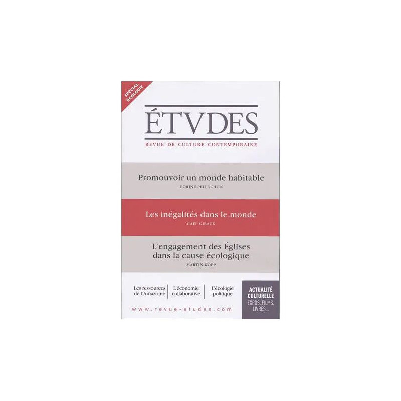 Etudes N° 4256 Janvier 2019