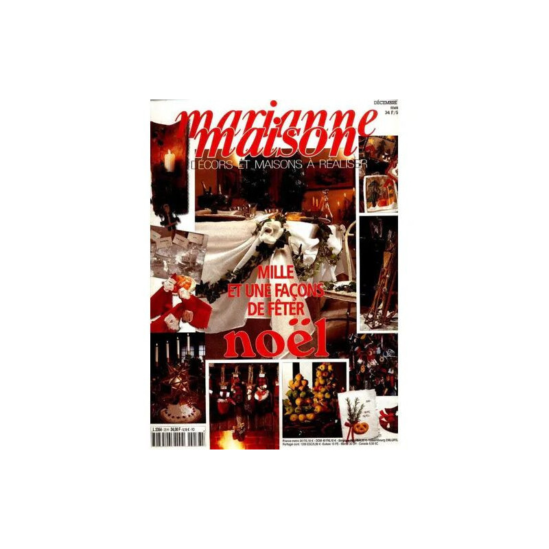 marianne maison N° 33 : mille et une façons de feter noel