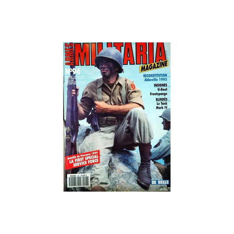 Armes Militaria Magazine N° 96 Du 01/07/1993