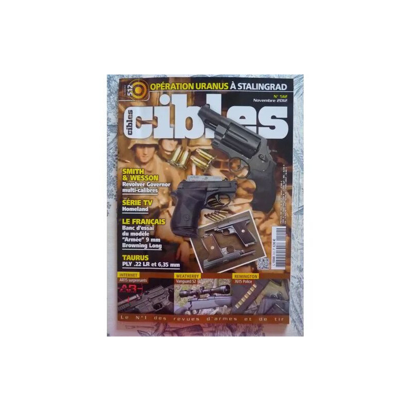 cibles n°512 homeland opération uranus remington
