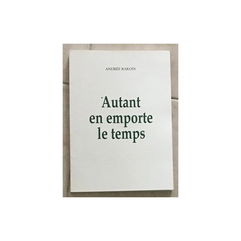 AUTANT EN EMPORTE LE TEMPS