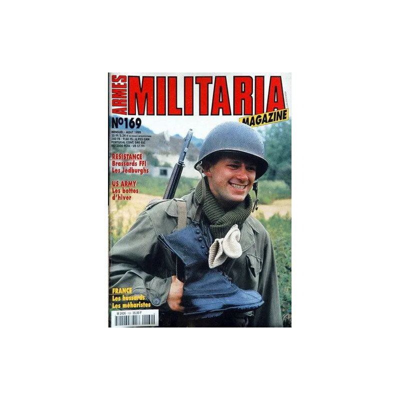 Armes Militaria Magazine N° 169 Du 01/08/1999