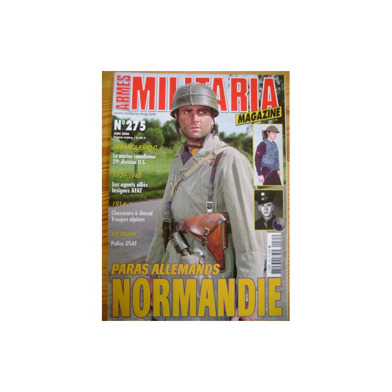 Armes Militaria magazine N° 275 : Pars Allemands Normandie