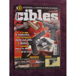 CIBLES N° 440 CAL 6.35 LE CENTENAIRE MINI PISTOLETS DECRIES MAIS...