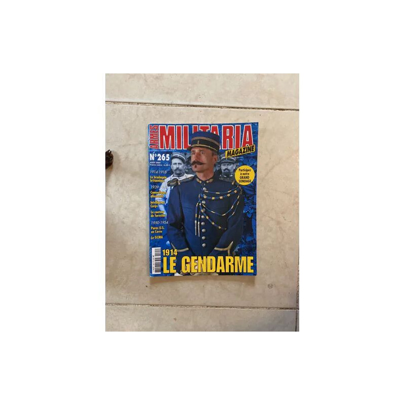 ARMES MILITARIA MAGAZINE N° 265