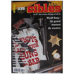 cibles N° 335 : wyatt earp pa montain eagle en 22 lr marlin...