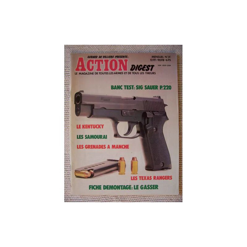 Action Digest N° 14 : Le Kentucky , les Samourai , les grenades à...