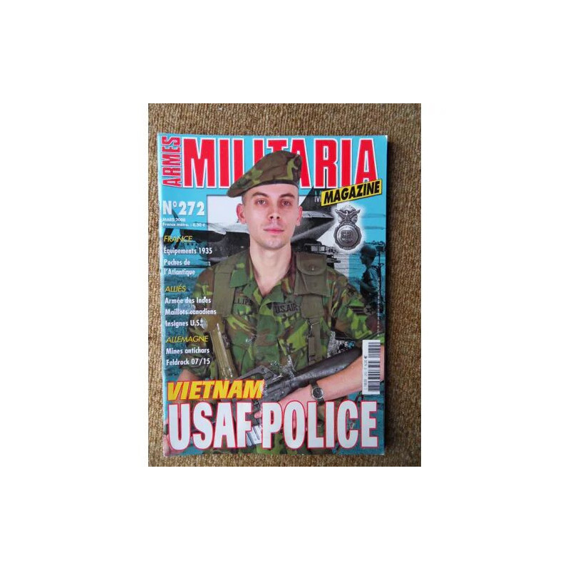 Armes Militaria Magazine n°272 de mars 2008