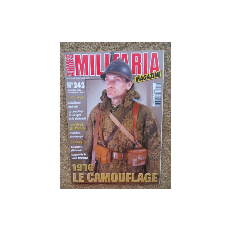 Armes militaria magazine n°242 de septembre 2005