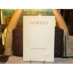 GORDES. Notes d'Histoire