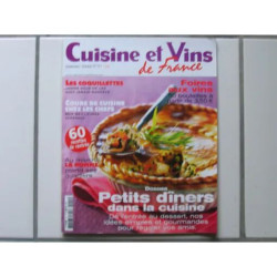 CUISINE ET VINS DE FRANCE N° 111 : PETITS DINERS DANS LA CUISINE