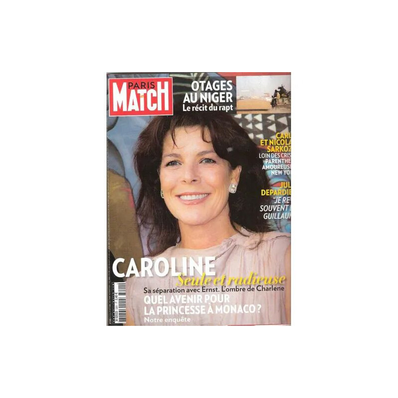 Paris Match N° 3201 : CAROLINE SEULE ET RADIEUSE