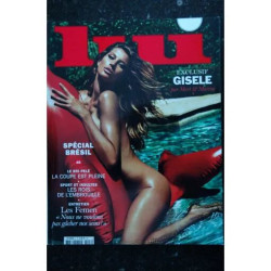 LUI 008 N° 8 SPECIAL BRESIL COVER GISELE MERT MARCUS GIRLS NUDES...
