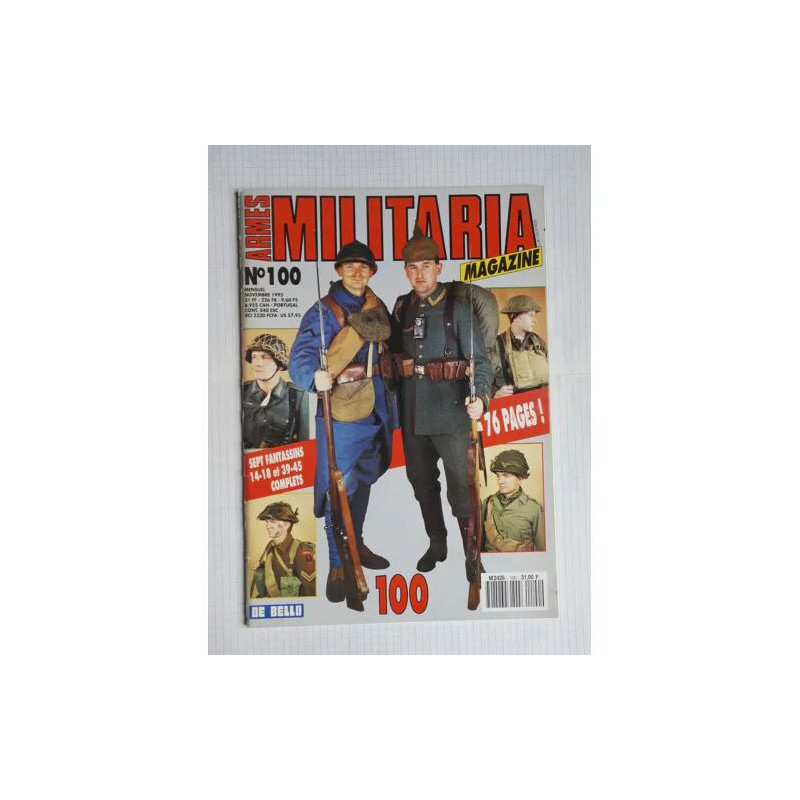 Armes Militaria N° 100 Novembre 1993